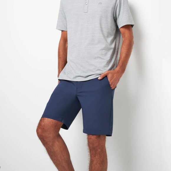 Travis Mathew Wanderlust Short 9 In - Size 34 indigo/navy - Picture 1 of 8